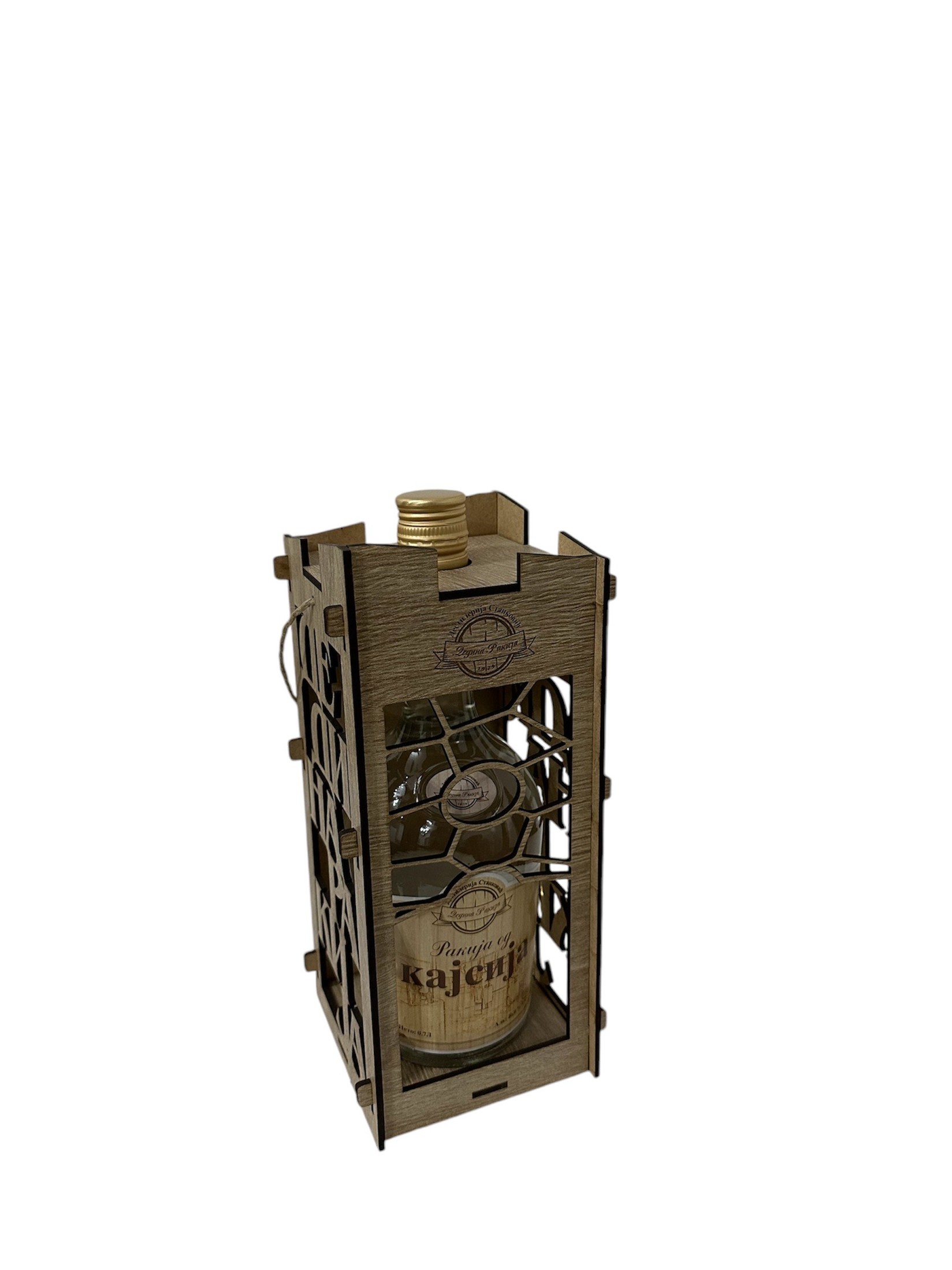 DEDINA RAKIJA Rakija od kajsije, 0.7l + kutija