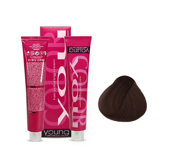 YOUNG Farba za kosu No 4.35/4M, Moka Chestnut, 100ml