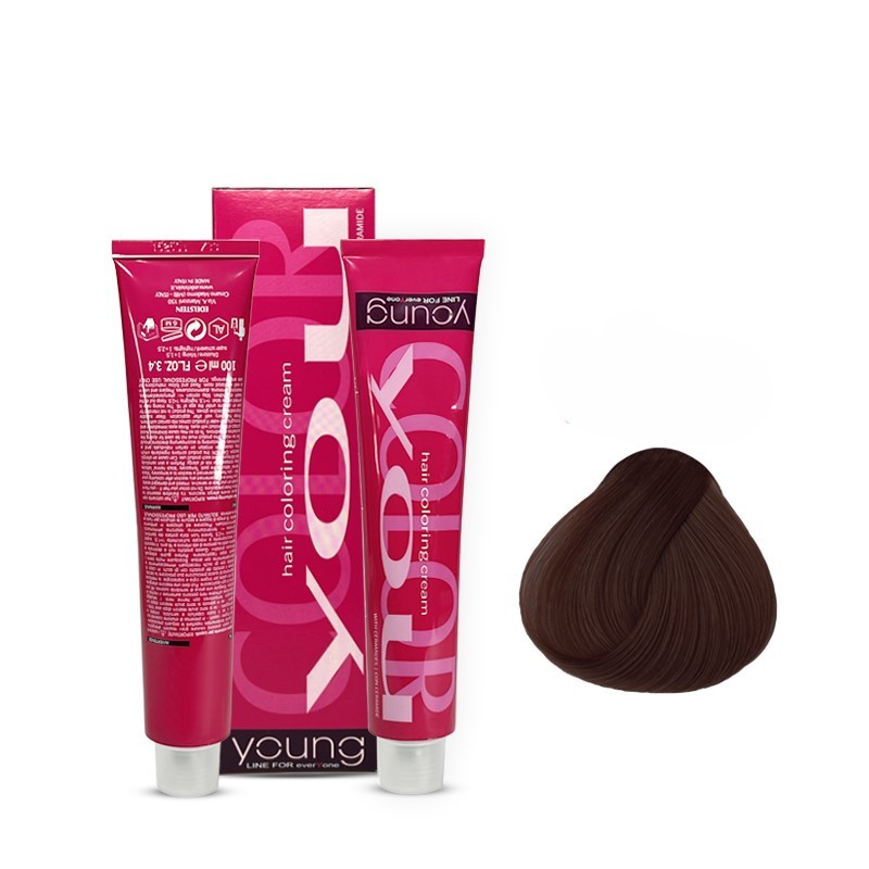 YOUNG Farba za kosu No 4.4, Copper Chestnut, 100ml