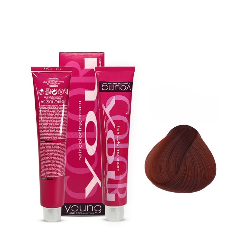 YOUNG Farba za kosu No 7.5, Mahogany Blond, 100ml