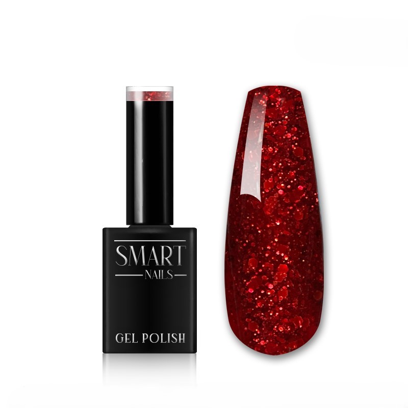 SMART Gel za nokte Ruby Red 3696, 15ml
