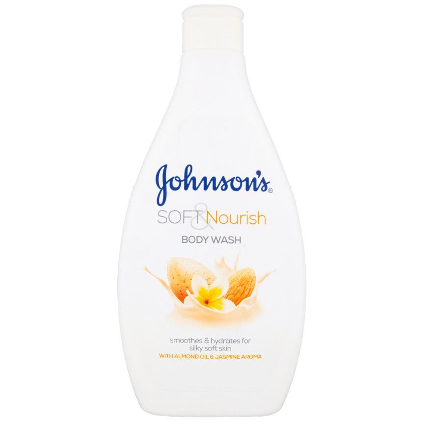 Johnson's Kupka za tuširanje Soft&Nourish Bademovo ulje i Jasmin, 400ml