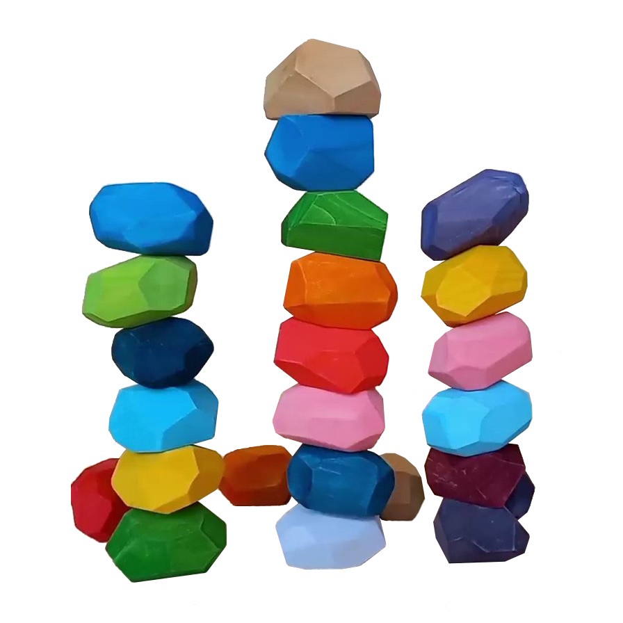 Balans kamenčići, 15 delova