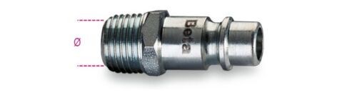 Beta Brza spojka muška 1/2