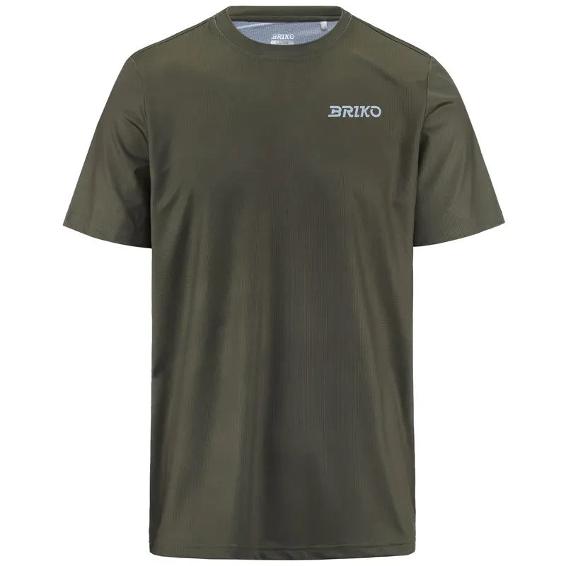 Briko Muška majica Blown Jersey, Maslinaste boje