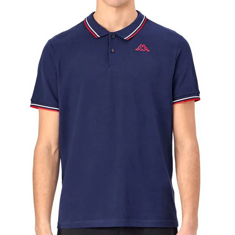 Kappa Muška polo majica Logo Korpo Ezio 2, Teget