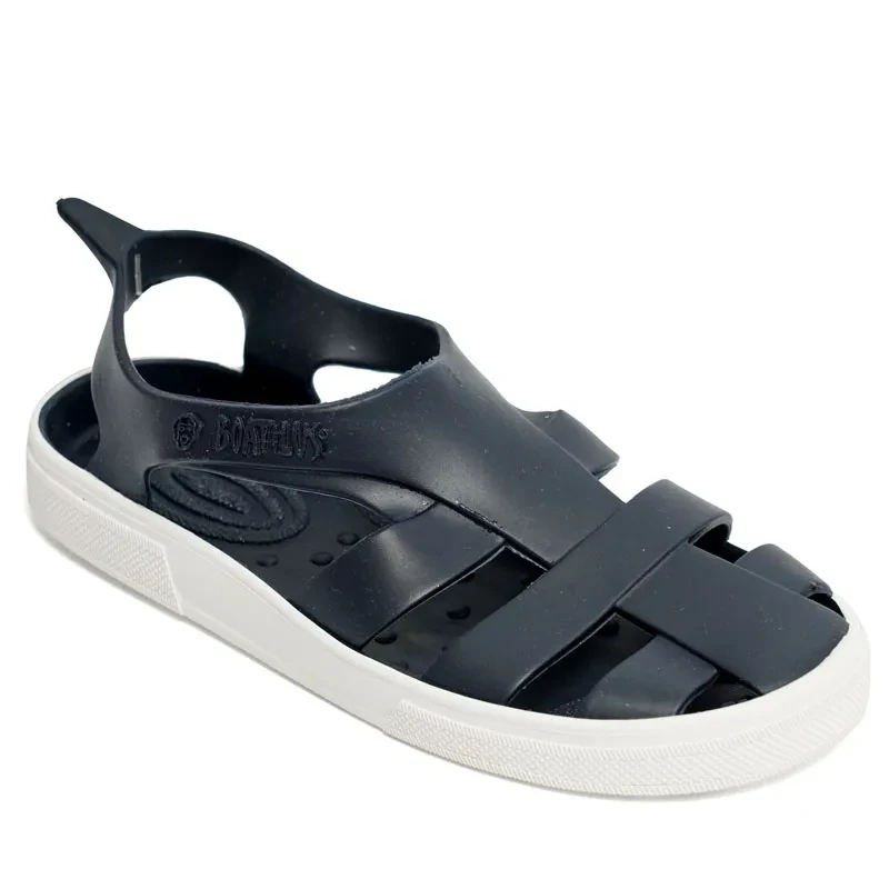 Boatilus Sandale za dečake Bioty, Crne