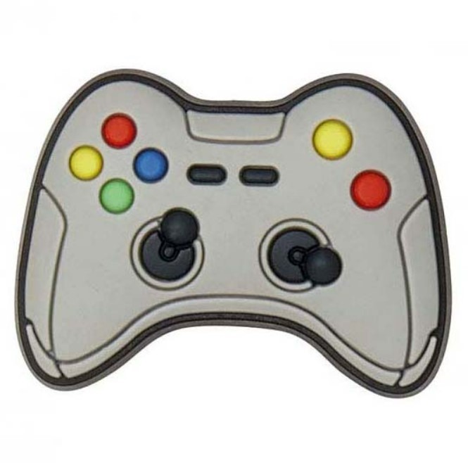 CROCS Ukras za klompe GREY GAME CONTROLLER sivi