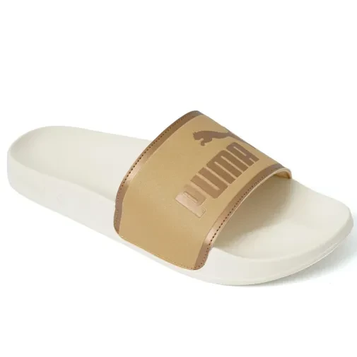 Puma Ženske papuče Leadcat 2.0 Aqua Metallics, Bež