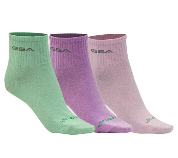 GSA Ženske čarape 500 Quarter Ultralight 3/1 šarene