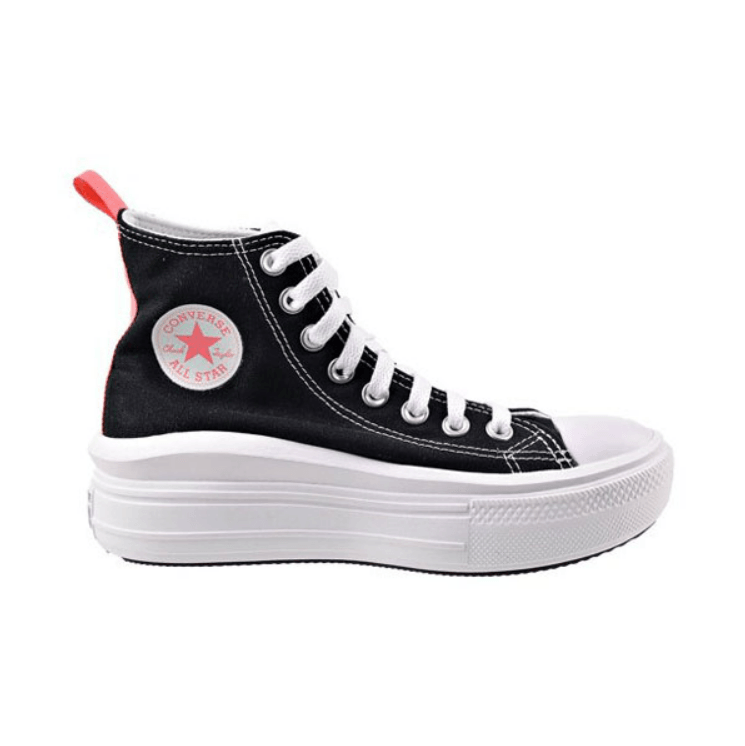 CONVERSE Ženske patike CHUCK TAYLOR ALL STAR MOVE CANVAS PLATFORM crne