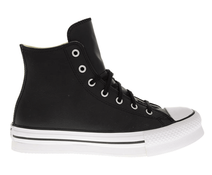 CONVERSE Ženske patike CHUCK TAYLOR ALL STAR EVA LIFT LEATHER crne
