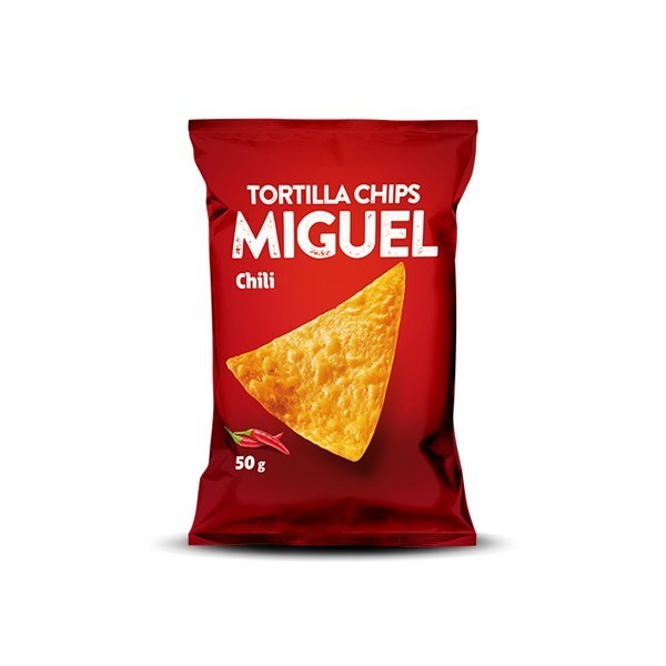 Tortilja čips Chili, 50g