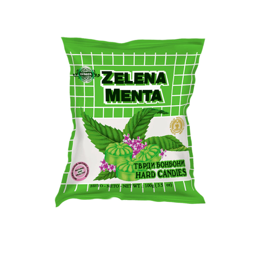 EVROPA Bombone Zelena menta, 100g