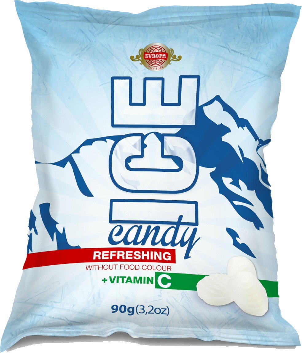 EVROPA Bombone Ice candy, 90g