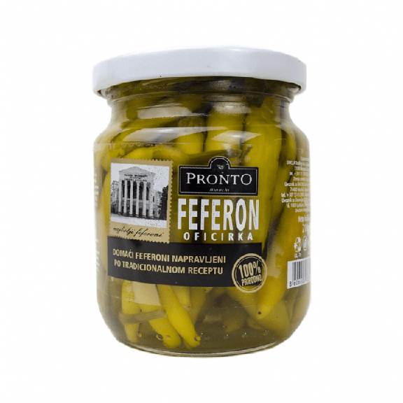 PRONTO Feferona Oficirka, 210g