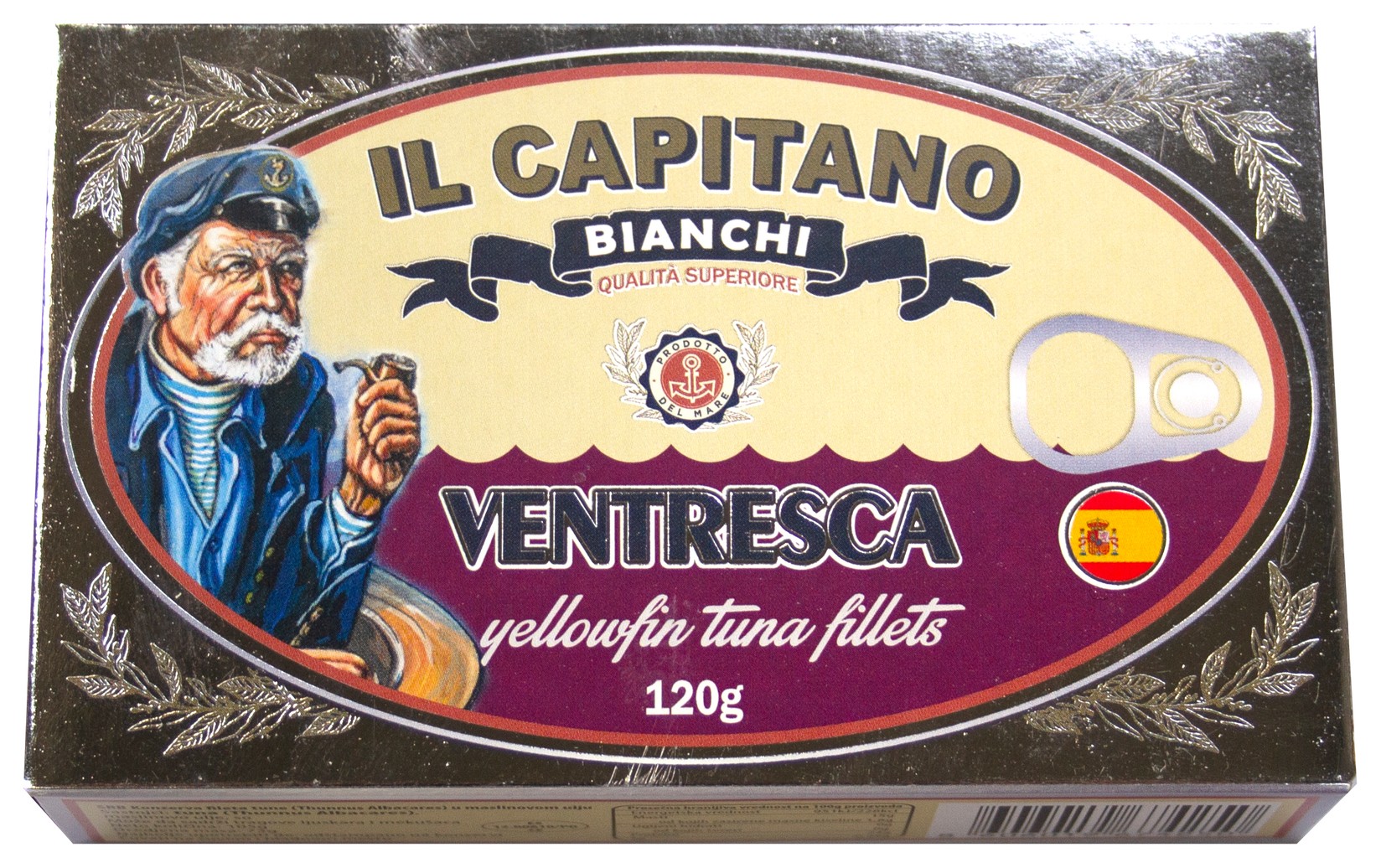 IL CAPITANO Fileti tune u maslinovom ulju Ventresca, 120g