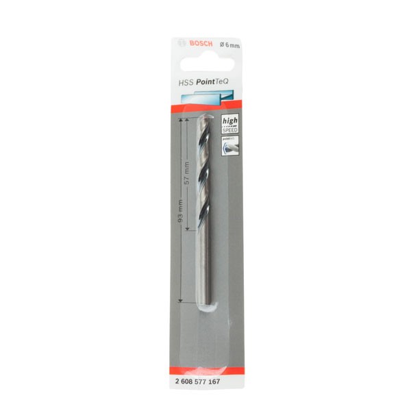 BOSCH burgiјa za metal hss 6 mm pointtec