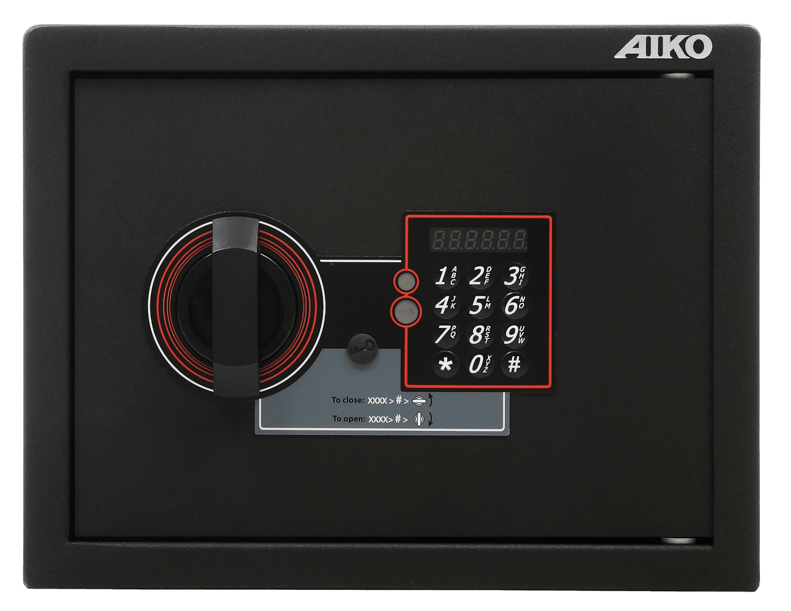 Valberg Hotelski sef SH 23 EL New, 23x30x27 cm, Crni