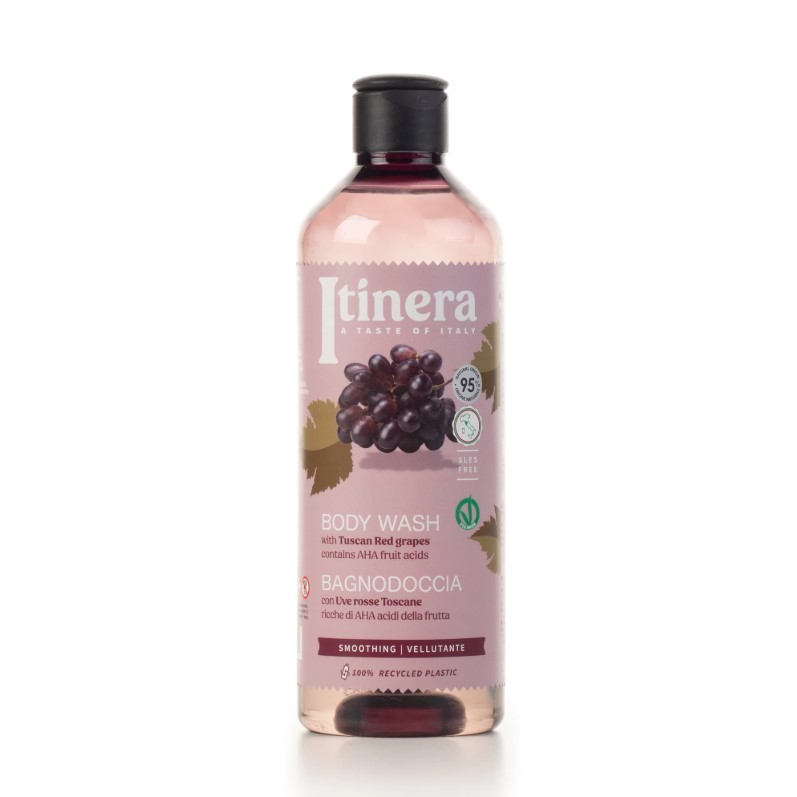 ITINERA Gel za tuširanje od crvenog grožđa, 370ml