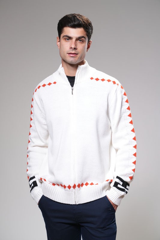 EDI Muški džemper beli