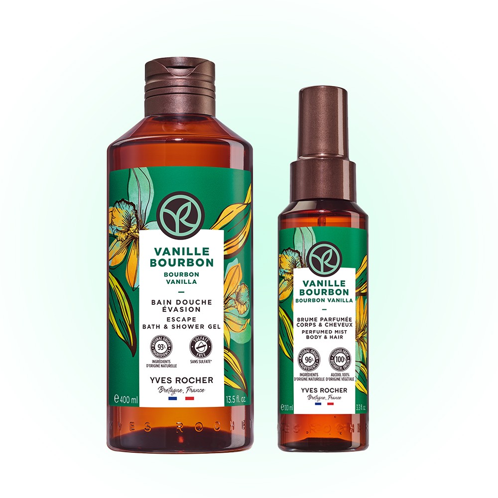 Yves Rocher Ženski set Burbon vanila, 500 ml