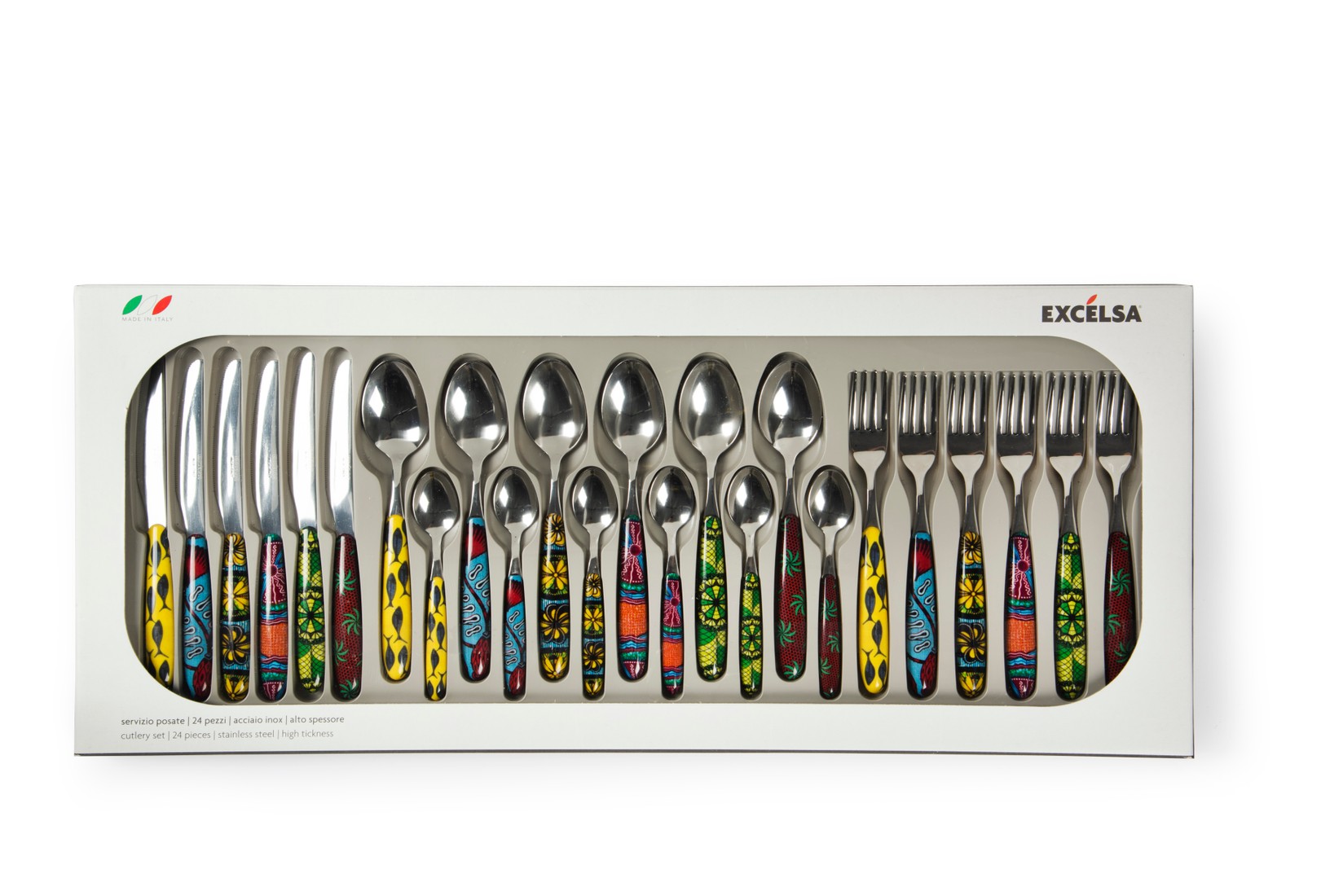 Excelsa Set escajga Afrika, 24 komada, Šareni