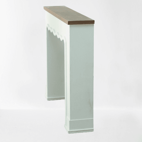 Ena Kamin polica 110x22x95cm, Bela