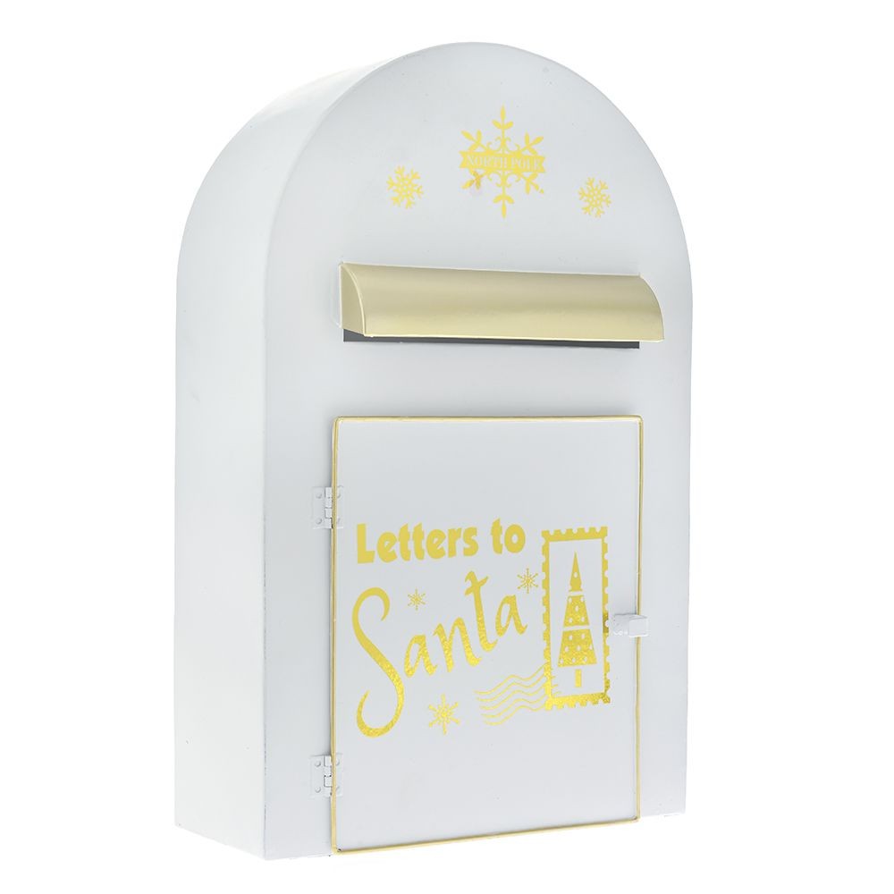 ENA Novogodišnje poštansko sanduče 25x12x38 82827 belo