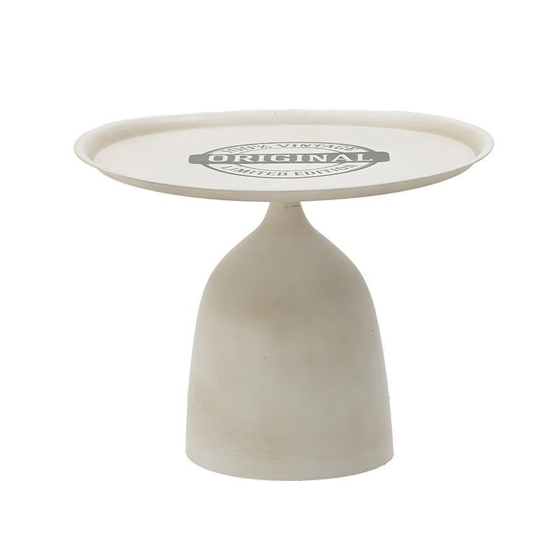 Ena Metalni sto 50x42cm, Beli