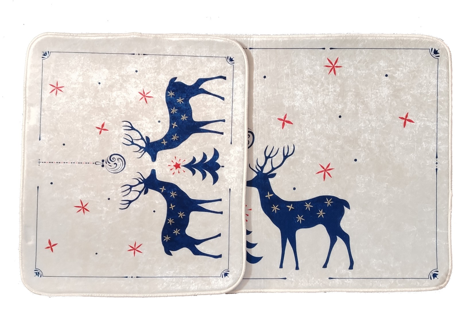 ENA Novogodišnje Prostirke za kupatilo, Bež