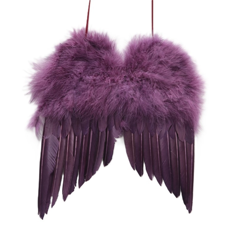 ENA Novogodišnja dekoracija Krila, Ljubičasta