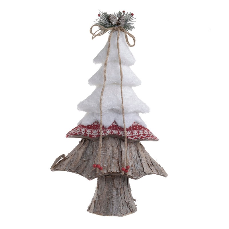 ENA Novogodišnja Jelka, Bela-bež