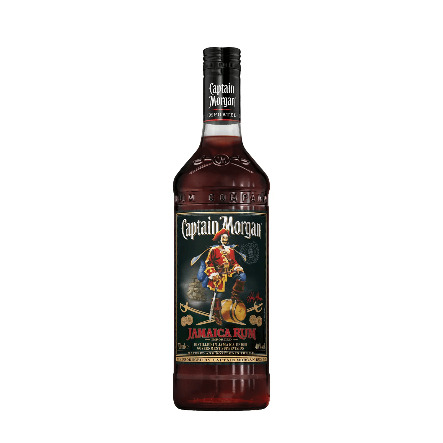 CAPTAIN MORGAN Rum Black, 0.7L