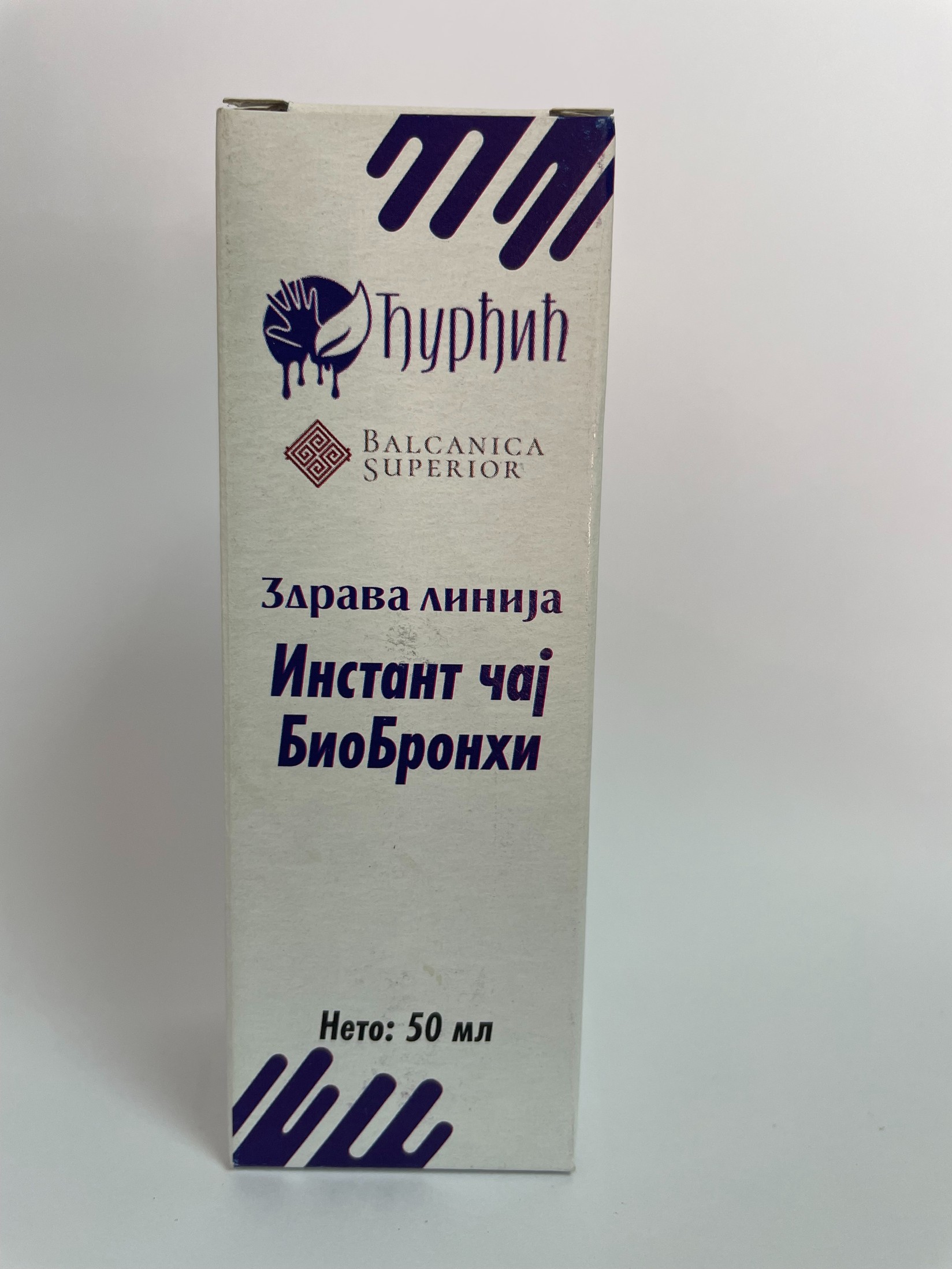 Zdrava linija Đurđić Instant čaj biobronhi, 50ml