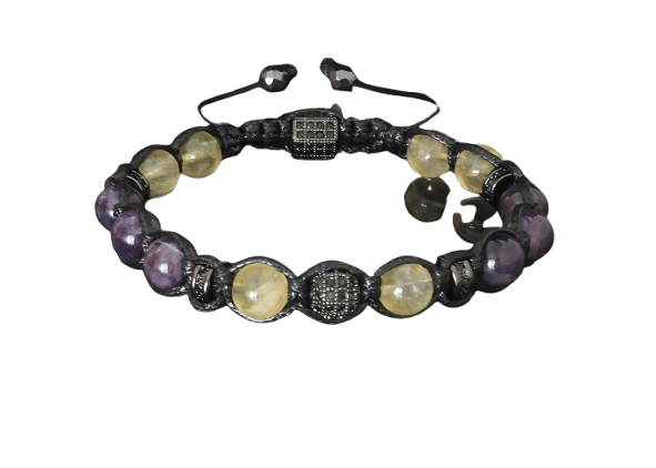 Everly Narukvica sa prirodnim kristalima Spark of Success