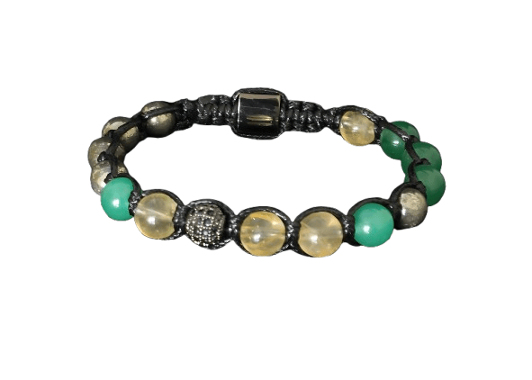 Everly Narukvica sa prirodnim kristalima Spark of Prosperity