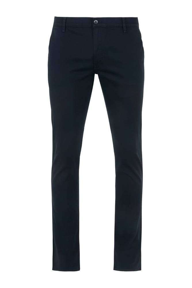 Elit Muške pantalone od kepera Premium Slim Fit, Teget