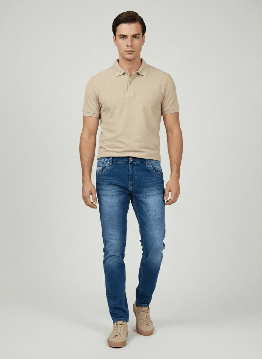 Elit Muške farmerke Slim fit, Plave