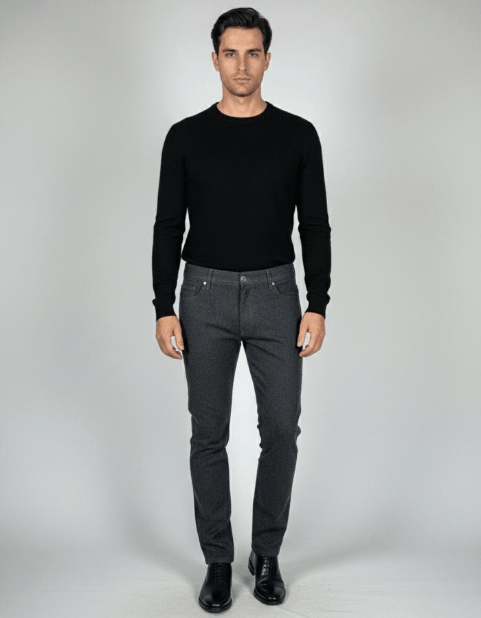 Elit Muške termo pantalone za zimu, Tamnosive