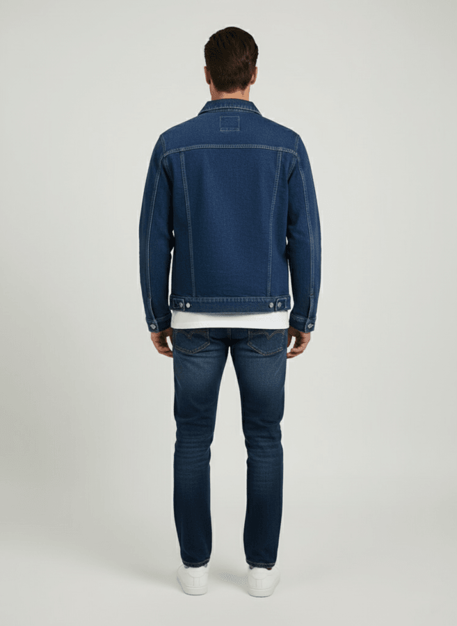 Elit Muška teksas jakna, Teget