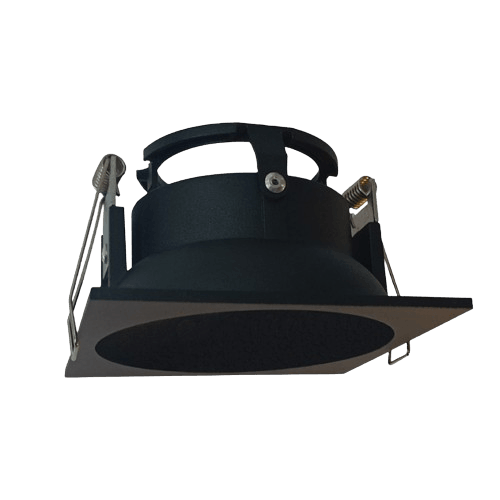 Rozetna 712, 1xGU10, Crna