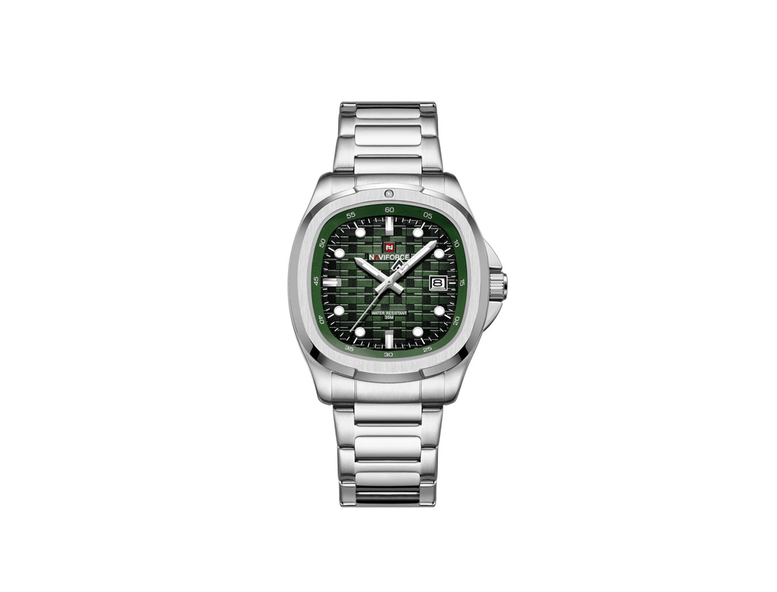 Naviforce Muški sat 9240, Srebrne boje