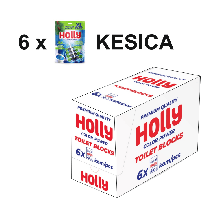 Holly Kesa Wc osveživač Pine, 6 komada