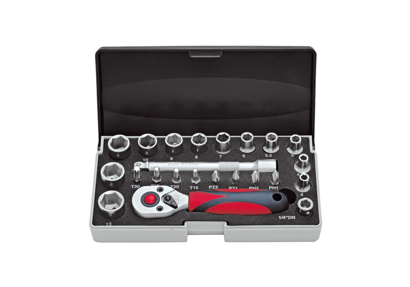 HM Müllner Set nasadnih ključeva, 1/4", 23 delova, 6023