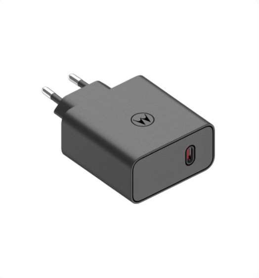 Motorola TurboPower Punjač sa 6.5A USB-C kablom, 125W, Crni