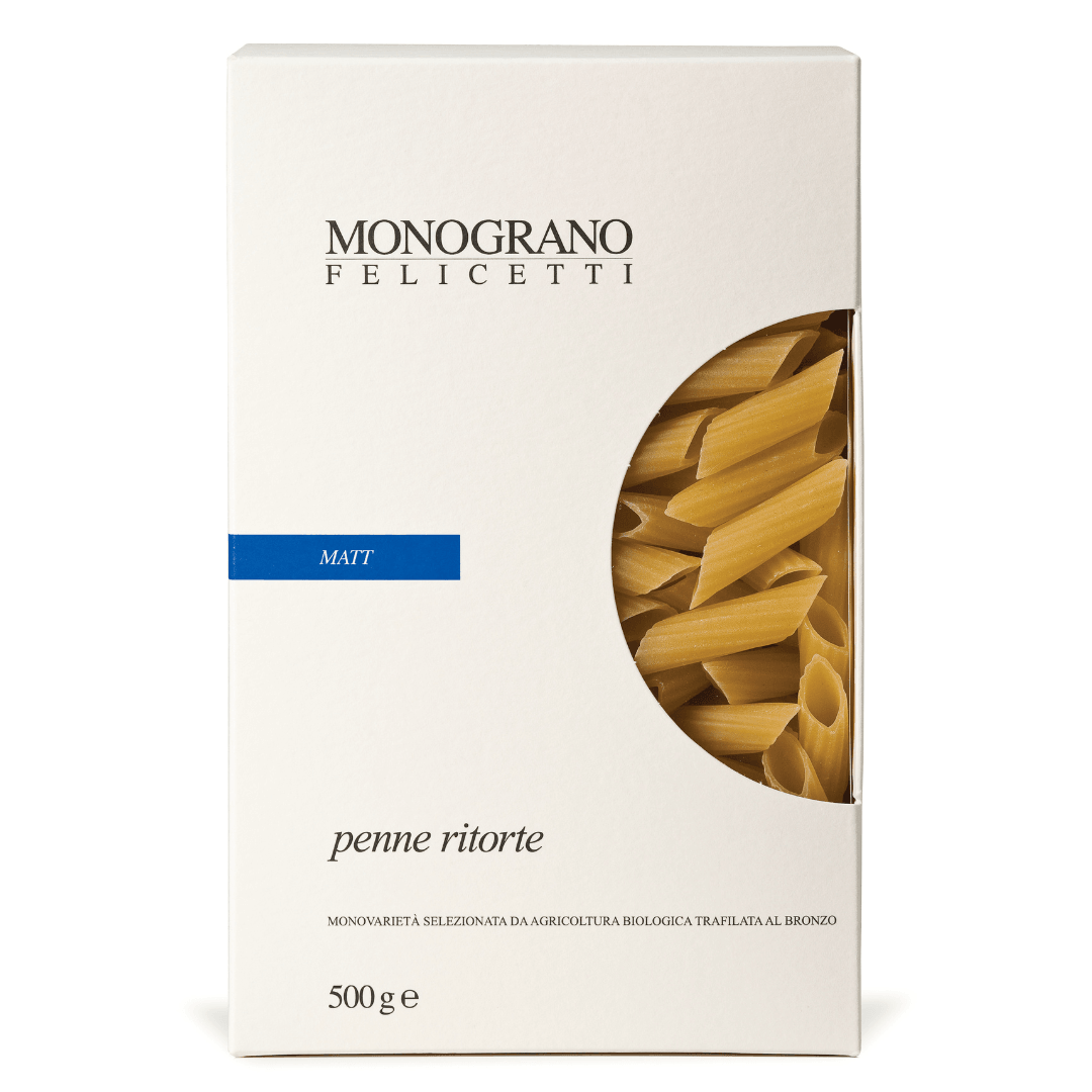 FELICETTI Testenina Penne ritorte Monograno, 500g