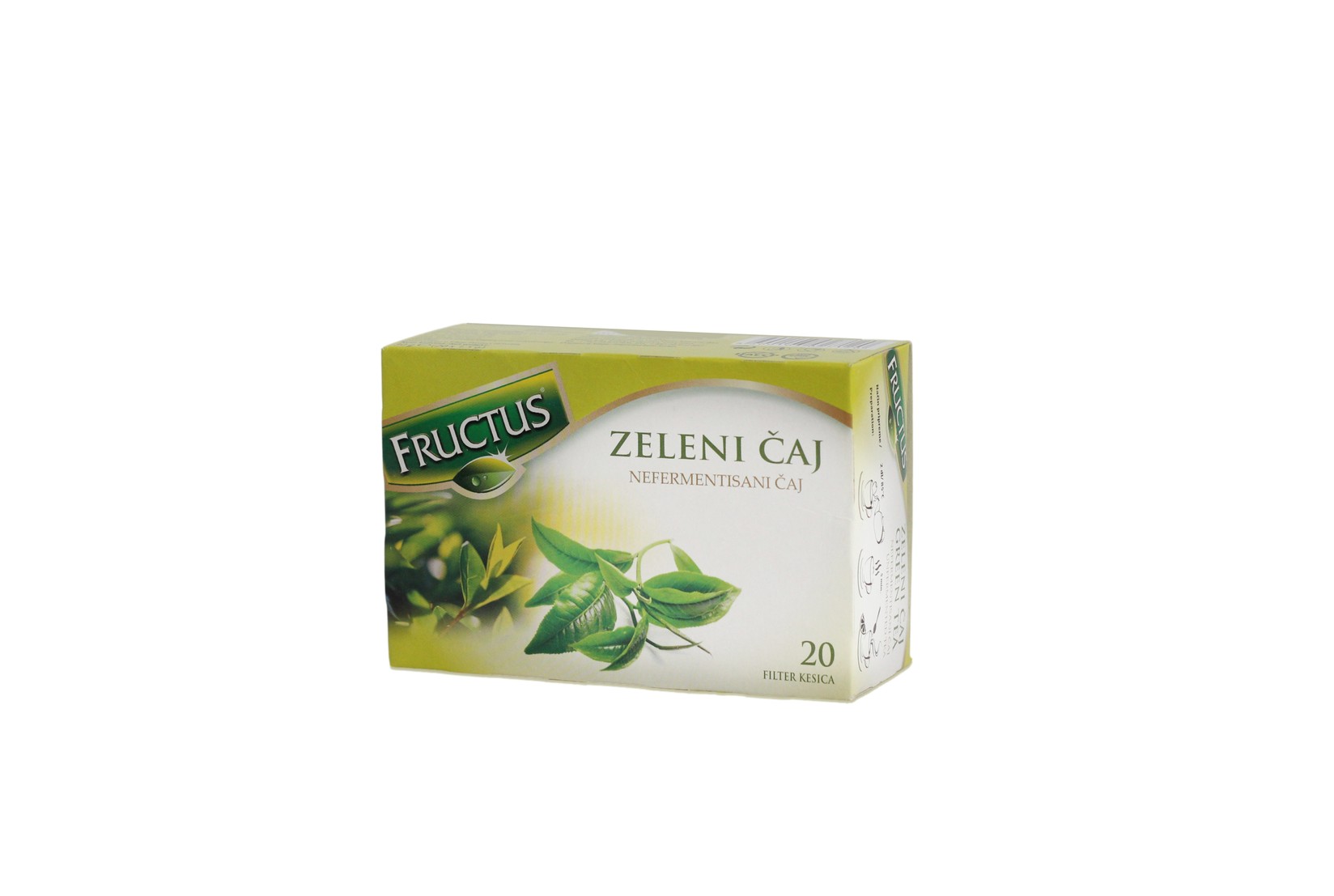FRUCTUS Zeleni čaj 30g, 20x1.5g