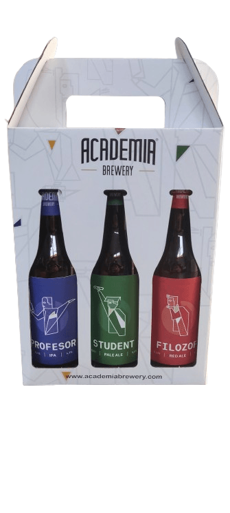 Academia Brewery kutija, 3 x 0,33l
