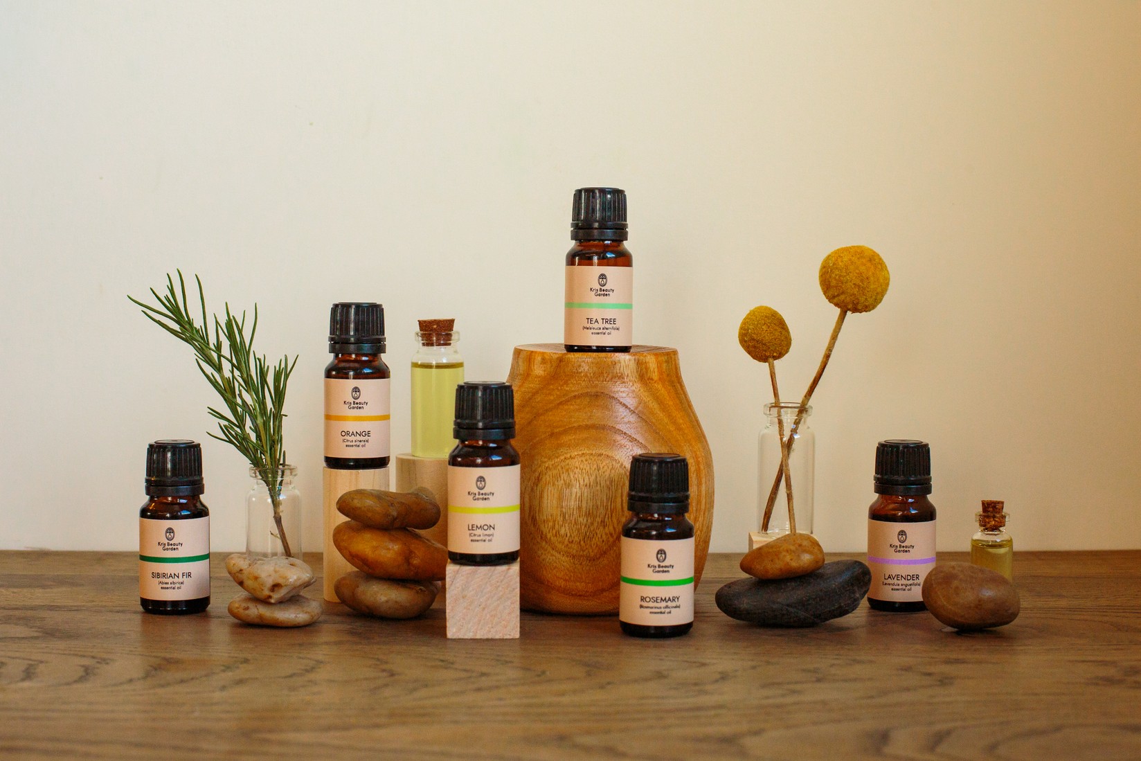 KRIS BEAUTY GARDEN Set eteričnih ulja 6/1